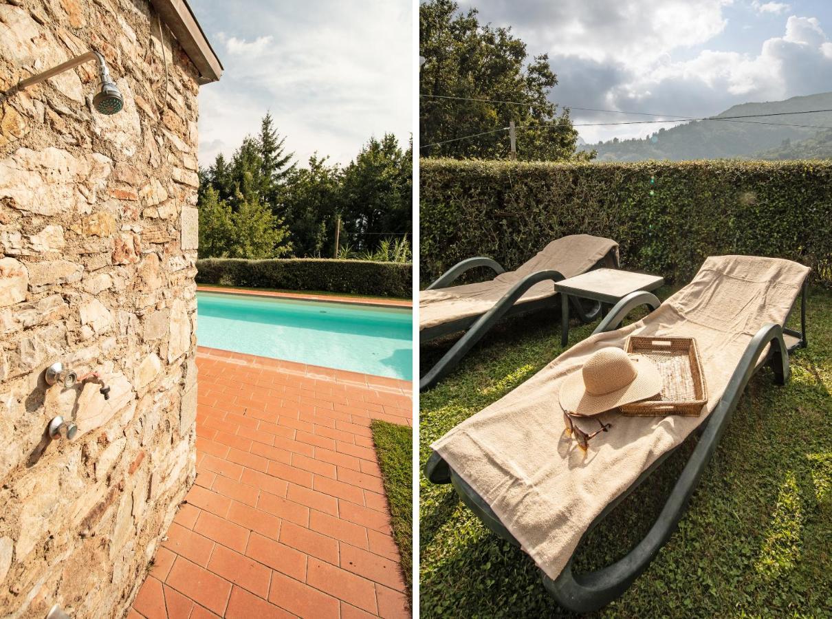 Casetta Di Butia, Ginestra Apartment With Swimming Pool Borgo a Mozzano Ngoại thất bức ảnh