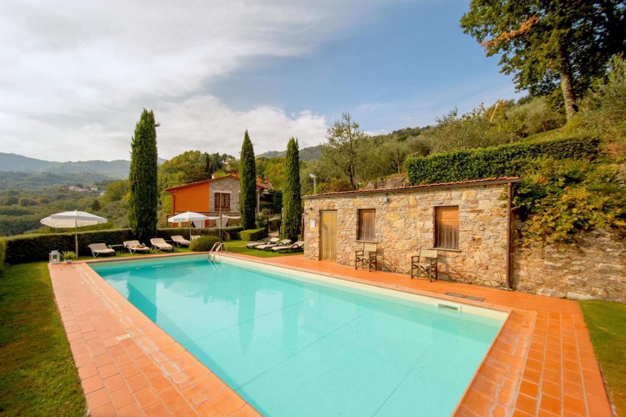 Casetta Di Butia, Ginestra Apartment With Swimming Pool Borgo a Mozzano Ngoại thất bức ảnh